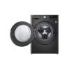 Стиральная машина узкая LG F2V9GW9P с паром, технология AI DD, 8,5 кг