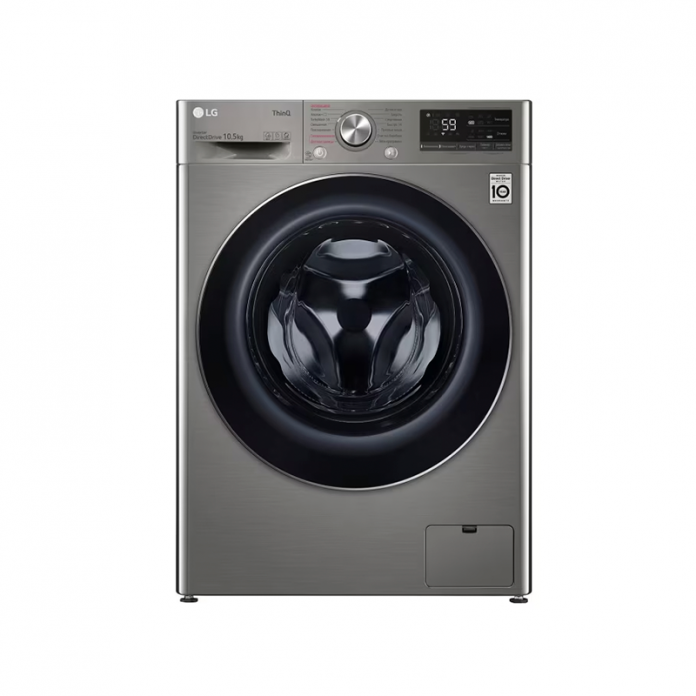  Стиральная машина LG  с паром, технология AI DD, 8,5 кг