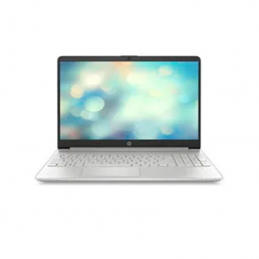 Ноутбук HP 15s-fq0008nia Intel Celeron N4120 4GB RAM 256GB SSD 15.6" Display Silver Dos Серебристый
