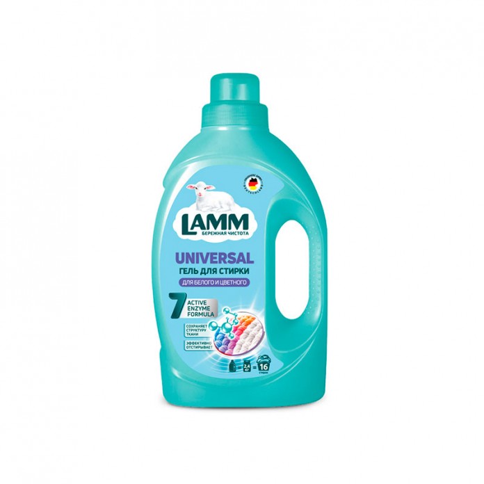 Гель для стирки Lamm Universal для белого и цветного белья, 1,04 л