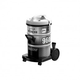 Пылесос Hitachi CV‑960F, 21 л, 2200 Вт, Платиново‑серый