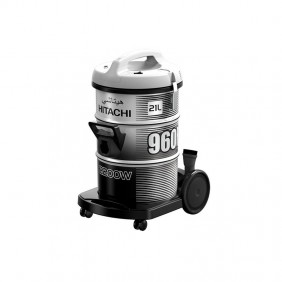 Пылесос Hitachi CV‑960F, 21 л, 2200 Вт, Платиново‑серый