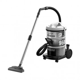 Пылесос Hitachi CV‑960F, 21 л, 2200 Вт, Платиново‑серый