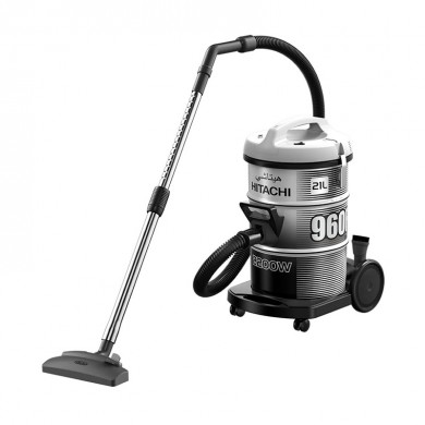 Пылесос Hitachi CV‑960F, 21 л, 2200 Вт, Платиново‑серый