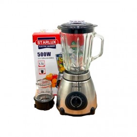 Блендер Starlux SL‑1105S 2 в 1, Серебристый