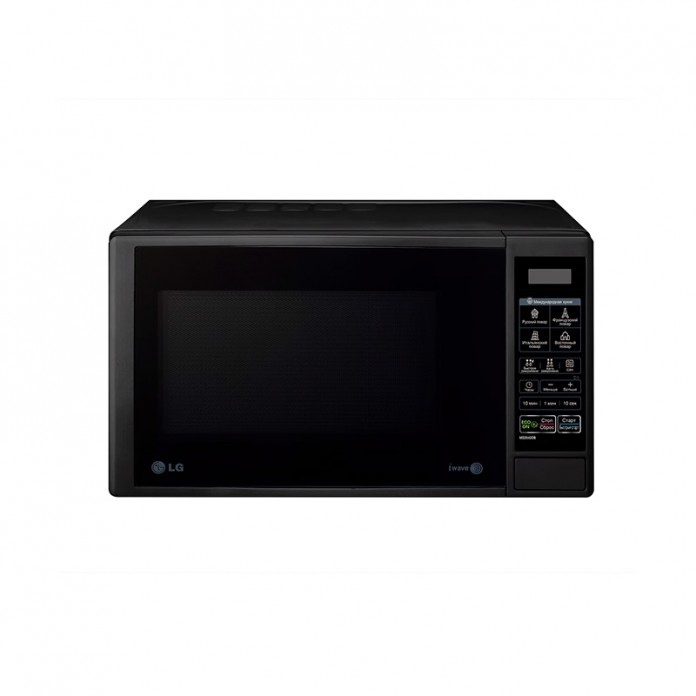 Микроволновая печь LG MS2042DB, 700 Вт, 20 л, Чёрный