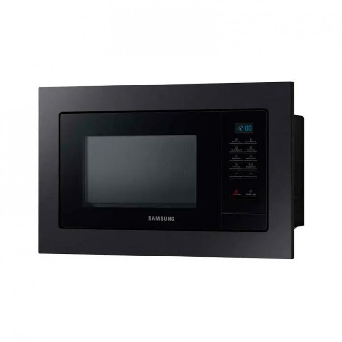 Встраиваемая микроволновая печь Samsung MS20A7013AB/BW, 20 л, Чёрный