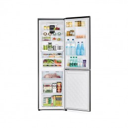 Холодильник Hitachi R-BG410PUN6 GBK 330 л, Чёрное стекло