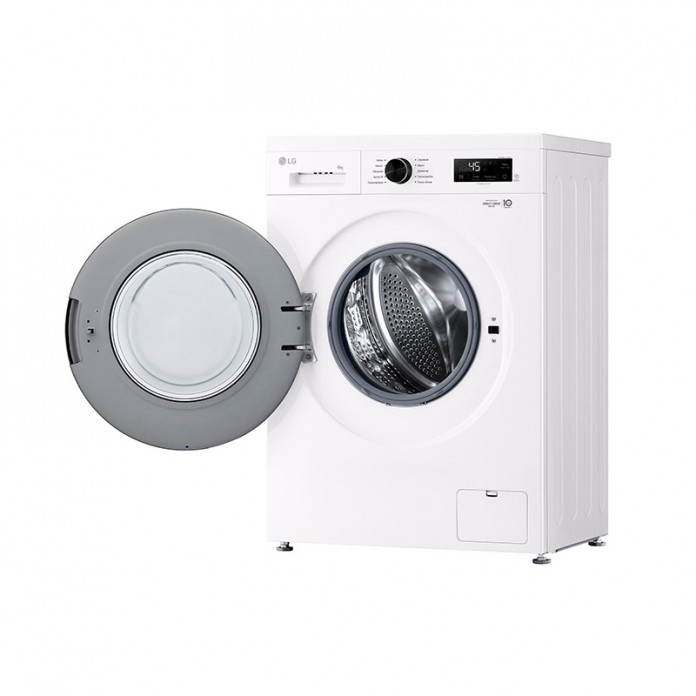 Стиральная машина LG F2Y1NS6W 6 кг, Белый