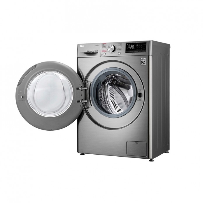 Стиральная машина LG F2V5HS2S 7 кг, Серебристый